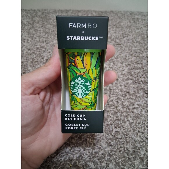NEW! Starbucks x FARM Rio Cold Cup Keychain Bundle - Picture 3 of 6
